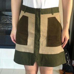 Anthropologie Mini Skirt